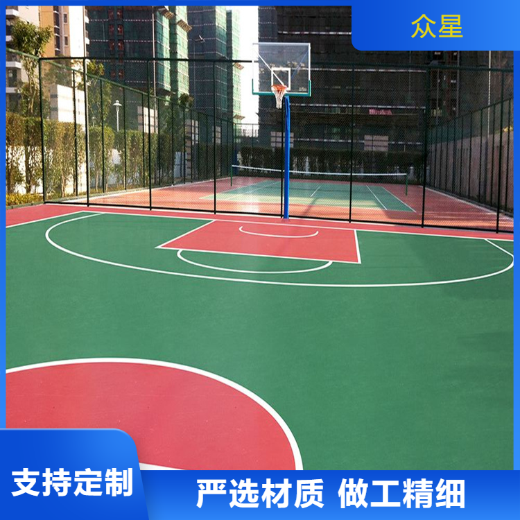 五家渠市EPDM颗粒篮球场硅PU - 推荐